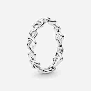 Bague Cœurs Noués