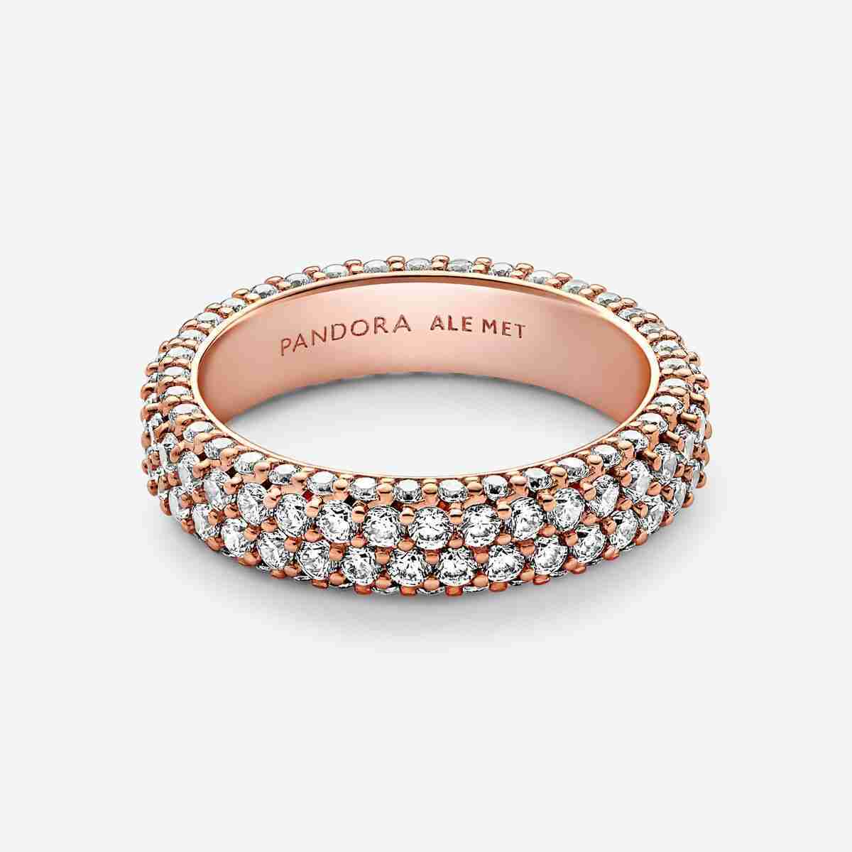 Bague Double Rang Pavée Pandora Timeless_2 Bague Double Rang Pavee Pandora Timeless 2