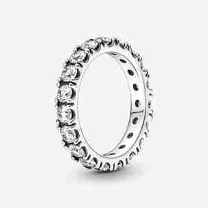 Bague Éternité Rang Scintillant