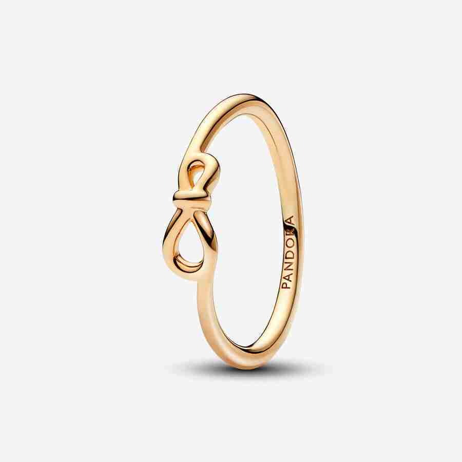 Bague Nœud Infini-l’Or Bague Noeud Infini lOr