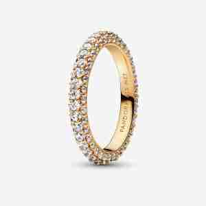 Bague Rang Pavée Pandora Timeless-l’Or