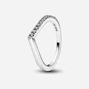 Bague Semi-Scintillante Vœu Pandora Timeless