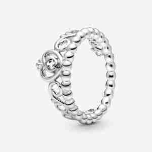 Bague couronne diadème de princesse