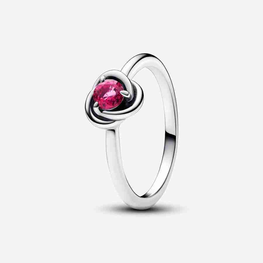 Bague Cercles de l’Éternité Rose Bague Cercles de lEternite Rose