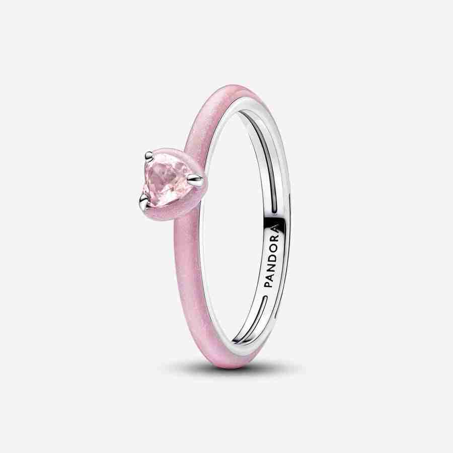 Bague Cœur Chakra Rose Bague Coeur Chakra Rose
