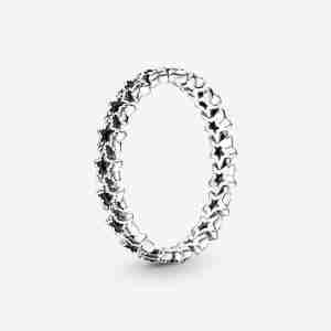 Bague Couronne d'Étoiles Asymétriques