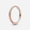 Bague Pavée Pandora ME-l’Or Rose