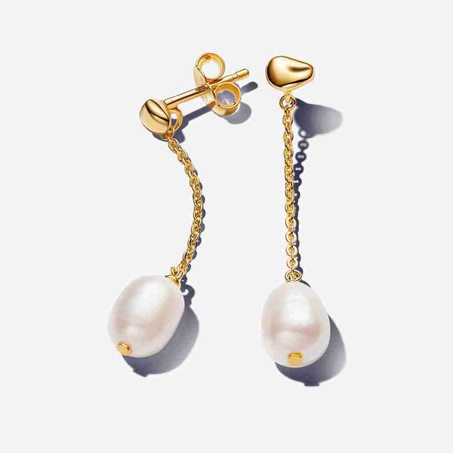 Boucles d’Oreilles Pendantes Perle de Culture Boucles dOreilles Pendantes Perle de Culture