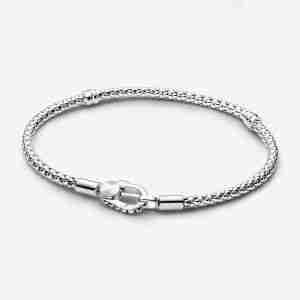 Bracelet Fermoir Clouté & Chaîne
