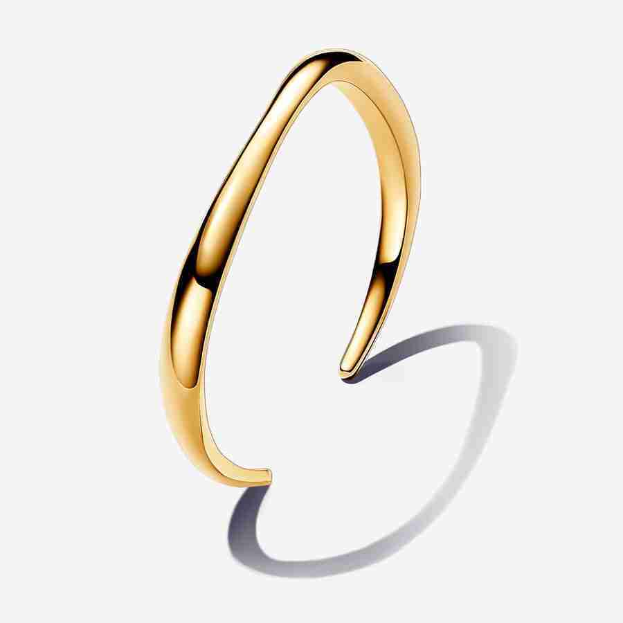 Bracelet Jonc Ouvert de Forme Organique Bracelet Jonc Ouvert de Forme Organique