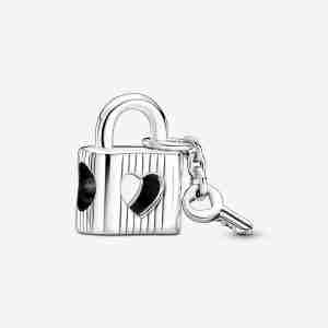 Charm Cadenas & Clé Cœur