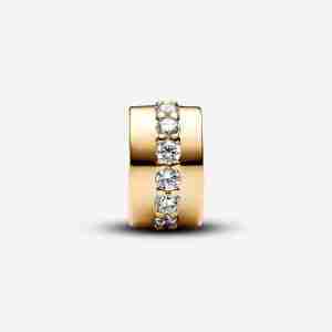 Charm Clip Rangée Scintillante Incolore 1 Charm Clip Rangee Scintillante Incolore 2 1