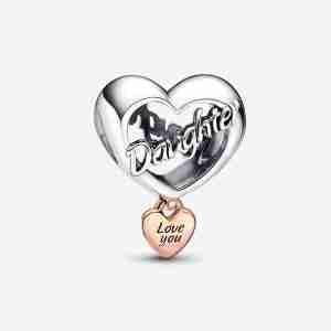 Charm Cœur Fille Love You