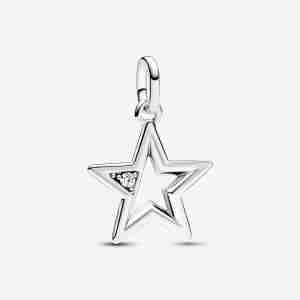 Charm Médaillon Etoile Scintillante Pandora ME