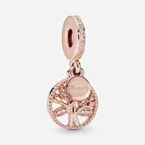 Charm Pendant Arbre de Vie Scintillant