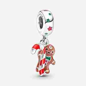 Charm Pendant Bonhomme de Pain d'Épices