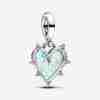 Charm Pendant Double Opalescent Amitié