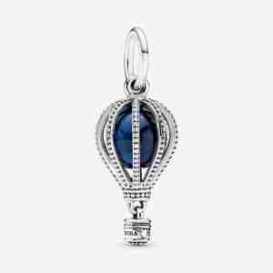 Charm Voyage Montgolfière Bleu