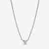 Collier Cœur Trois Pierres