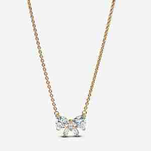 Collier Nœud Scintillant