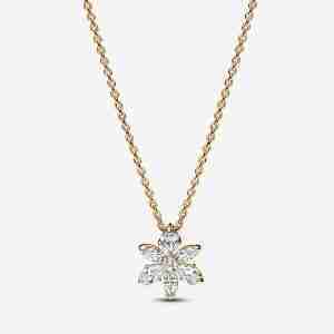 Collier Pendentif Herbier Scintillant l’Or