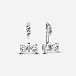 Pendants d'Oreilles Nœud Scintillant