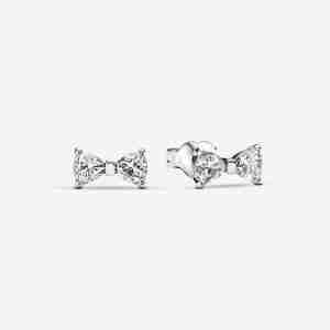 Petits Clous d'Oreilles Nœud Scintillant