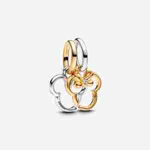 Charm Pendant Séparable Disney Mickey & Minnie