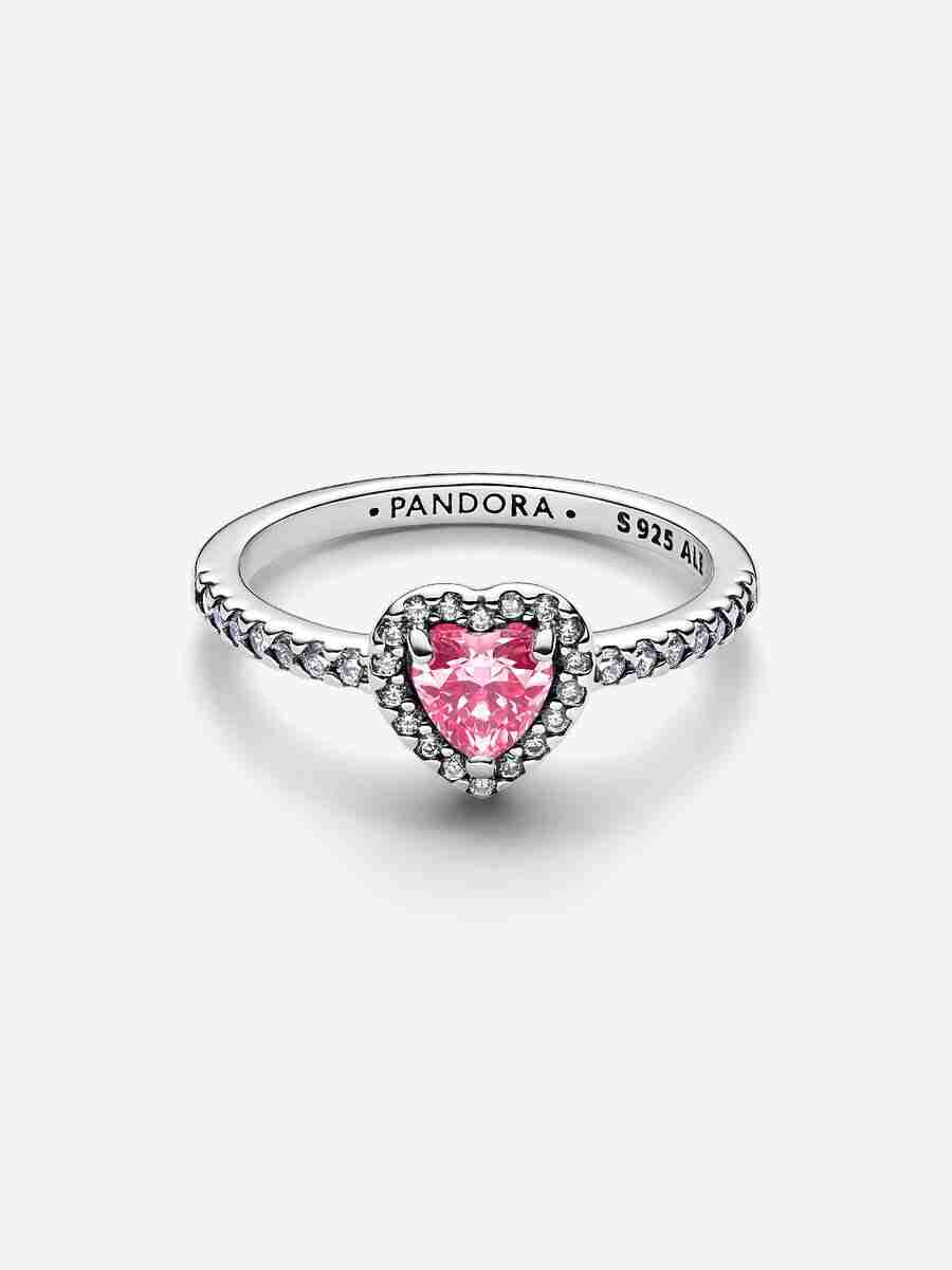 Bague Cœur Rose Surélevé_1 Bague Coeur Rose Sureleve 1