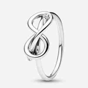 Bague Nœud de l'Infini-Argent