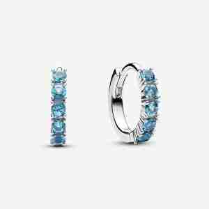 Boucles d’Oreilles Huggies Bleu Clair