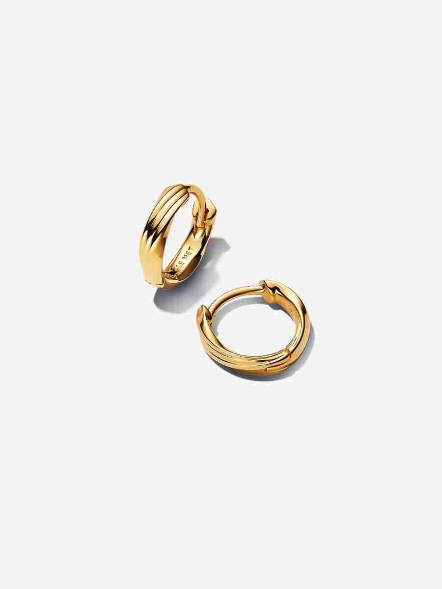 Boucles d’Oreilles Huggies Torsadées Boucles dOreilles Huggies Torsadees 2