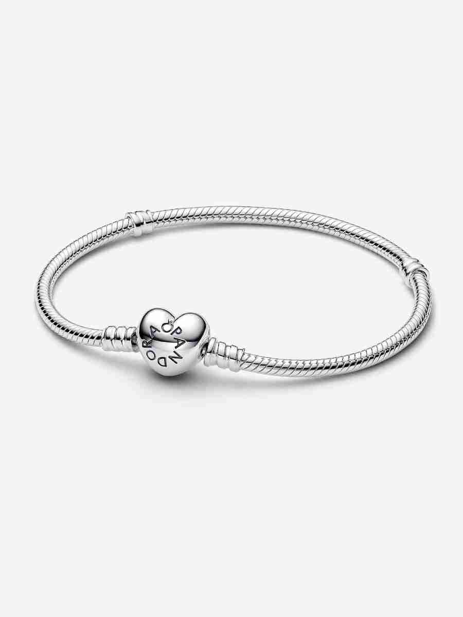 Bracelet Cœur & Maille Serpent Moments Bracelet Coeur Maille Serpent Moments