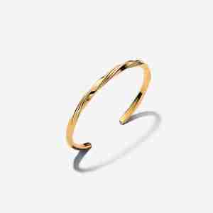 Bracelet Jonc Ouvert Torsadé