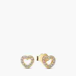 Clous d'Oreilles Cœur Ouvert