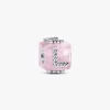 Charm Cube Love Murano Rose