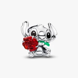 Charm Rose en verre de Murano