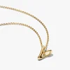 Collier avec Pendentif Cœur Organique Doré Petit modèle