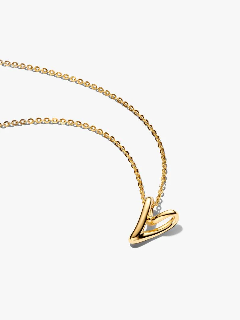 Collier avec Pendentif Cœur Organique Doré Petit modèle Collier avec Pendentif Coeur Organique Dore Petit modele