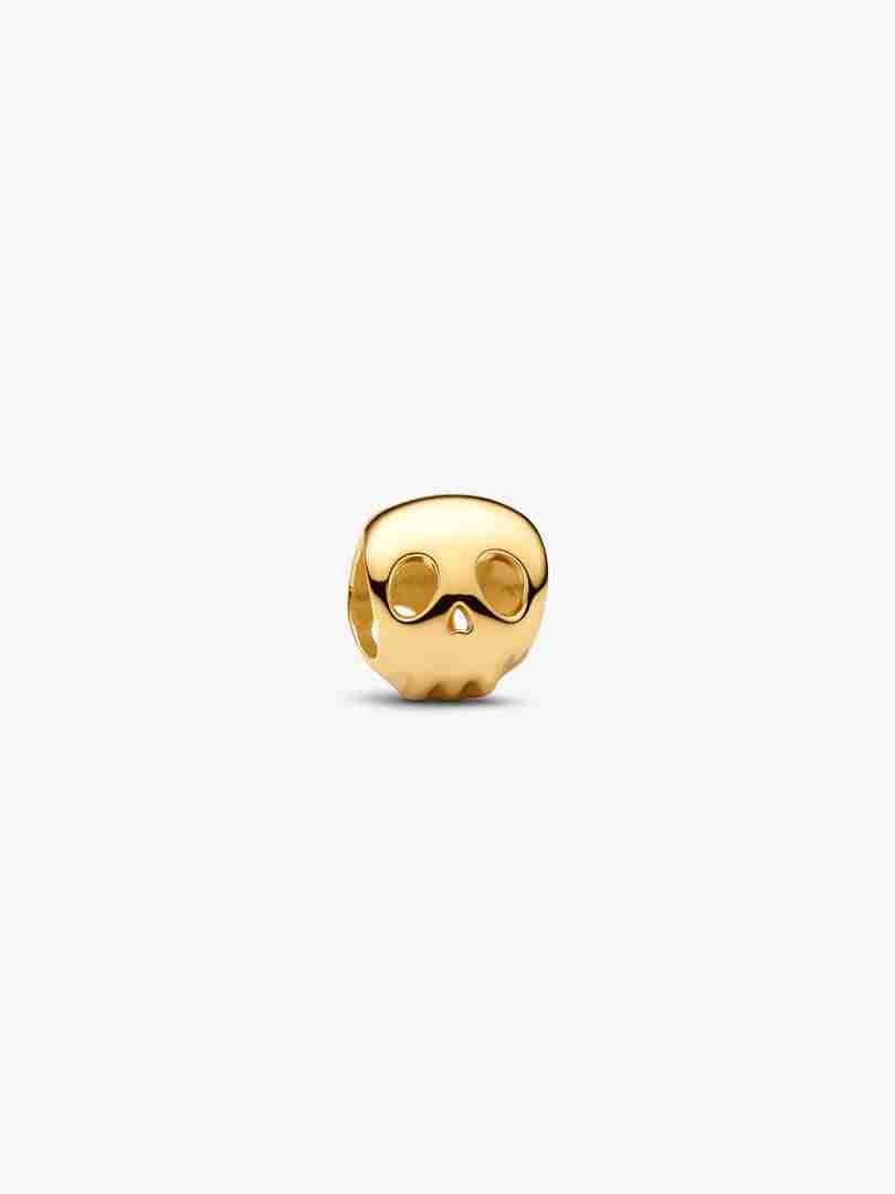 Mini Charm Tête de Mort Doré Mini Charm Tete de Mort Dore